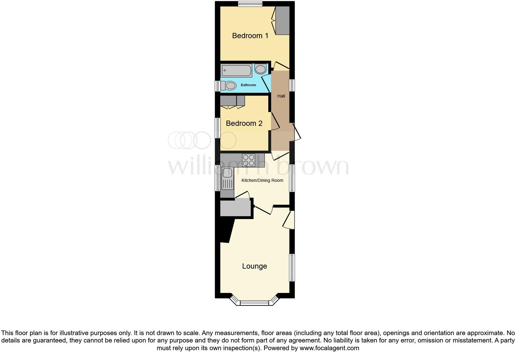 Park Homes, Mexborough floorplan