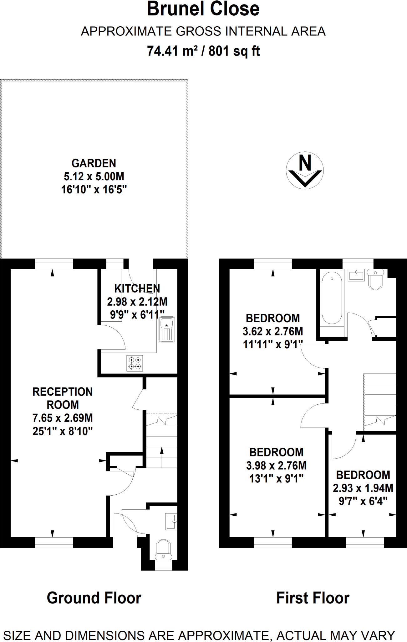 Brunel Close , Crystal Palace  floorplan