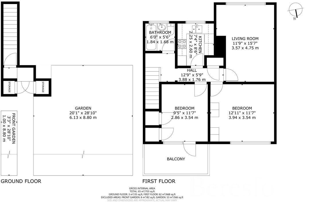 Ashdown Walk, Romford, RM7 floorplan