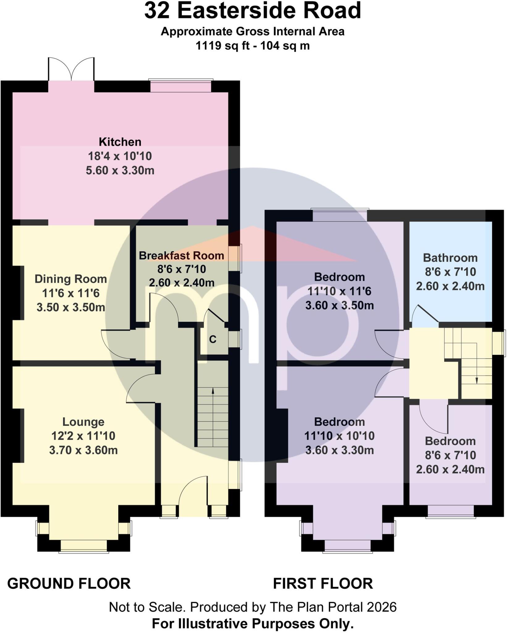 Easterside Road, Middlesbrough, TS4 floorplan
