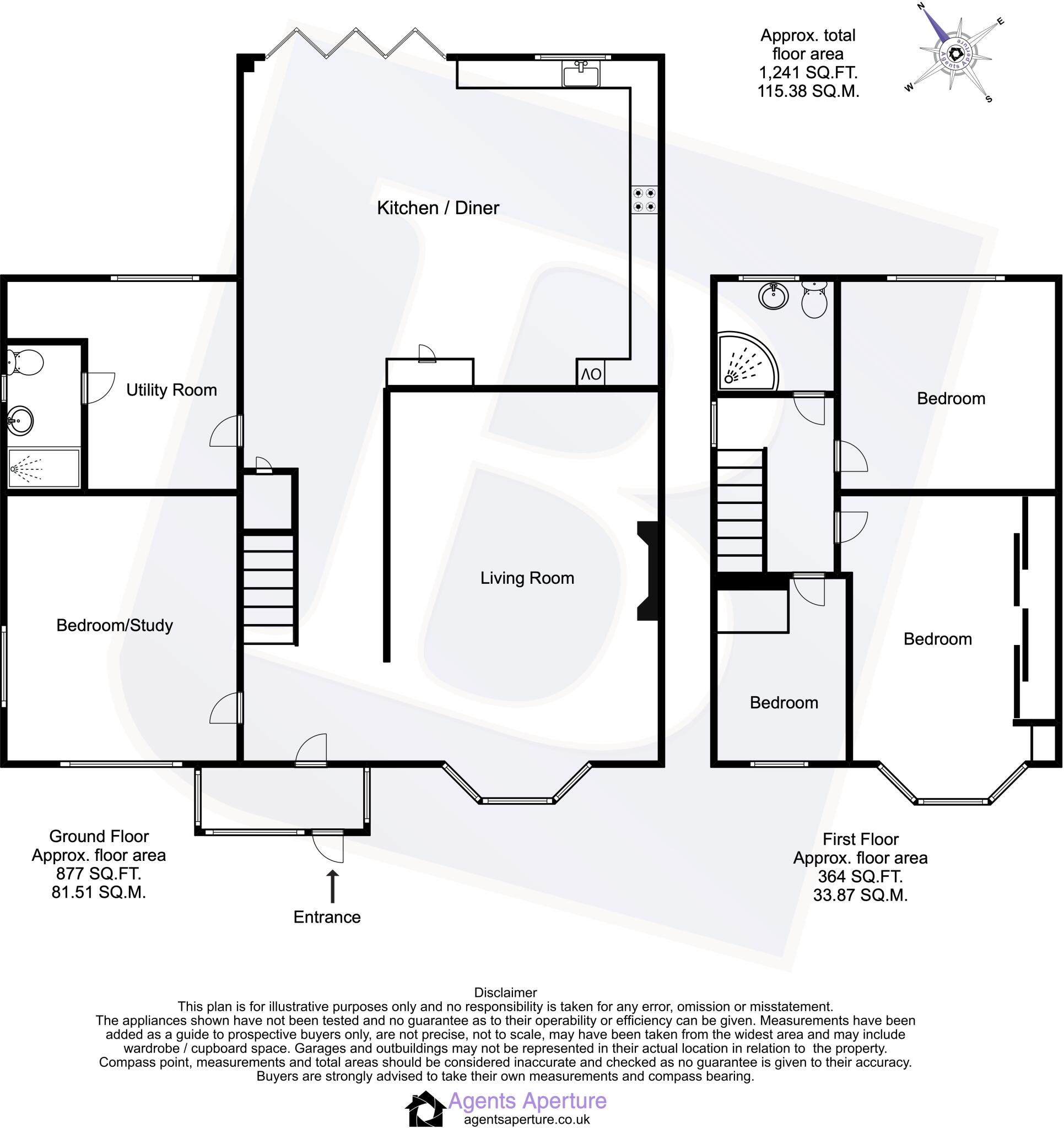Simpson Road, Rainham, RM13 floorplan