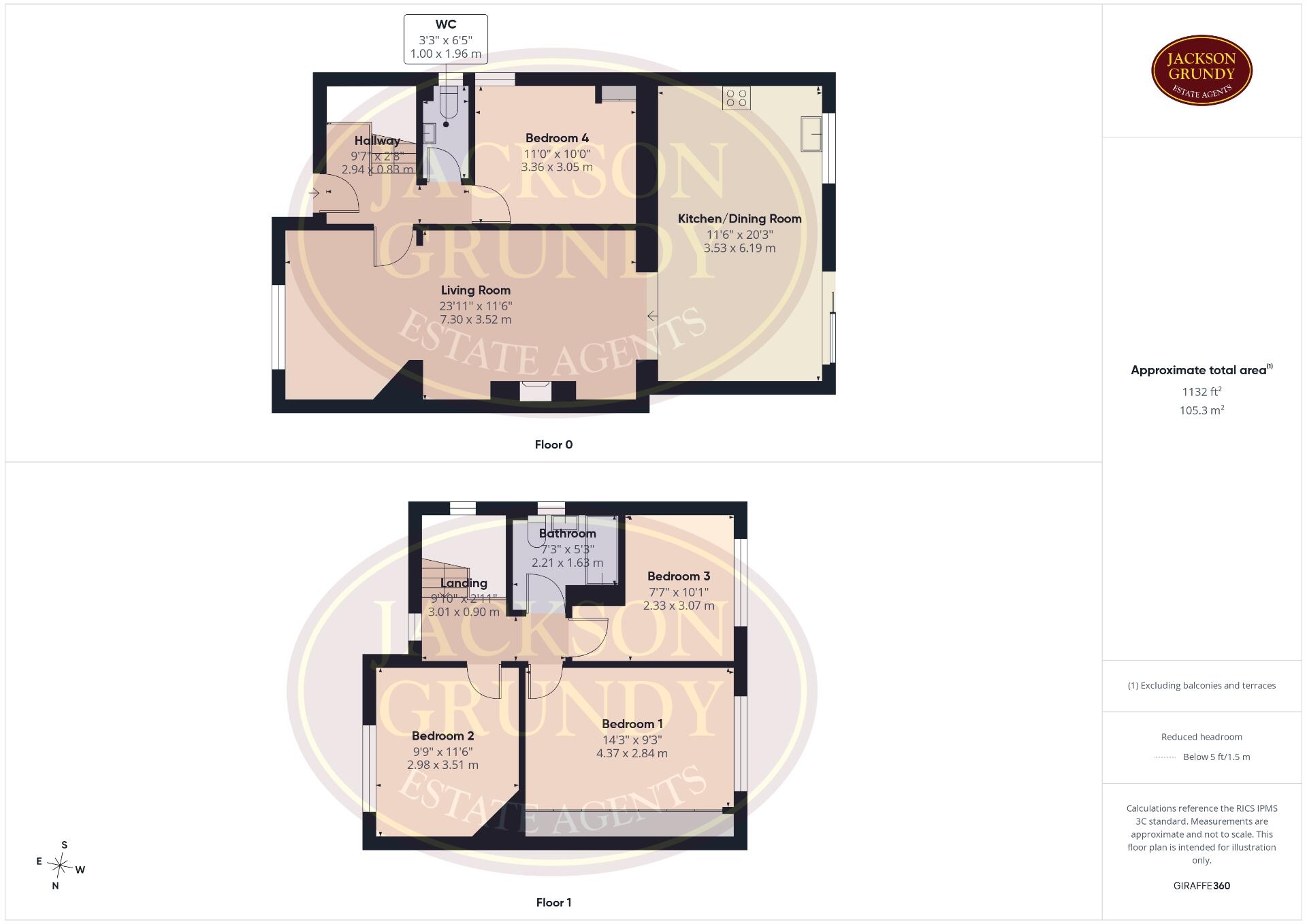 Nelson Avenue, Woodford Halse, NN11 3QW floorplan