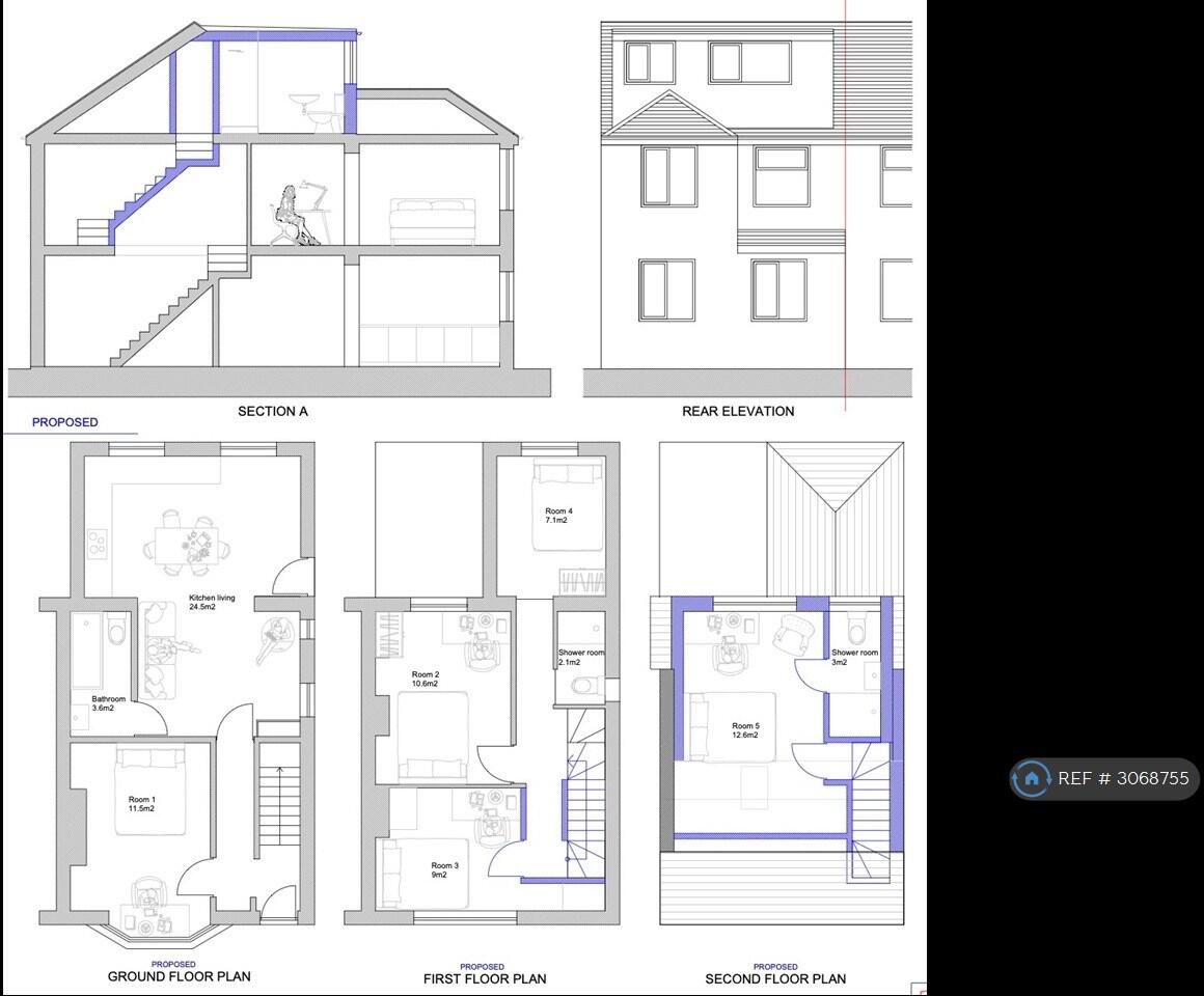 Boswell Road, Oxford, OX4 floorplan
