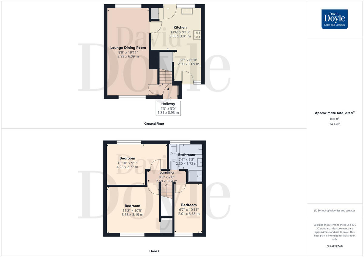 Middle Hill, Hemel Hempstead, HP1 floorplan