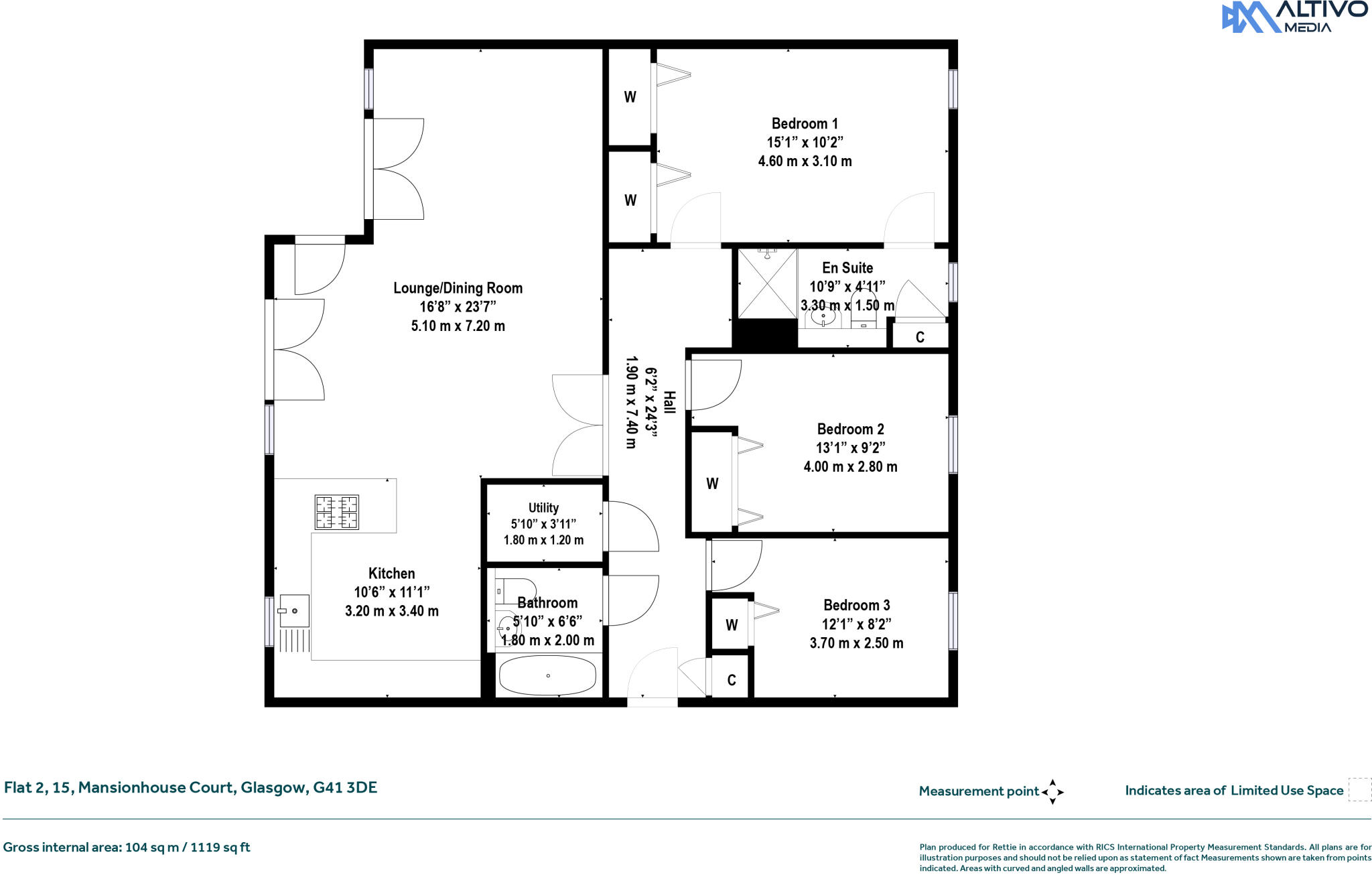 Mansionhouse Court, Langside, Glasgow floorplan