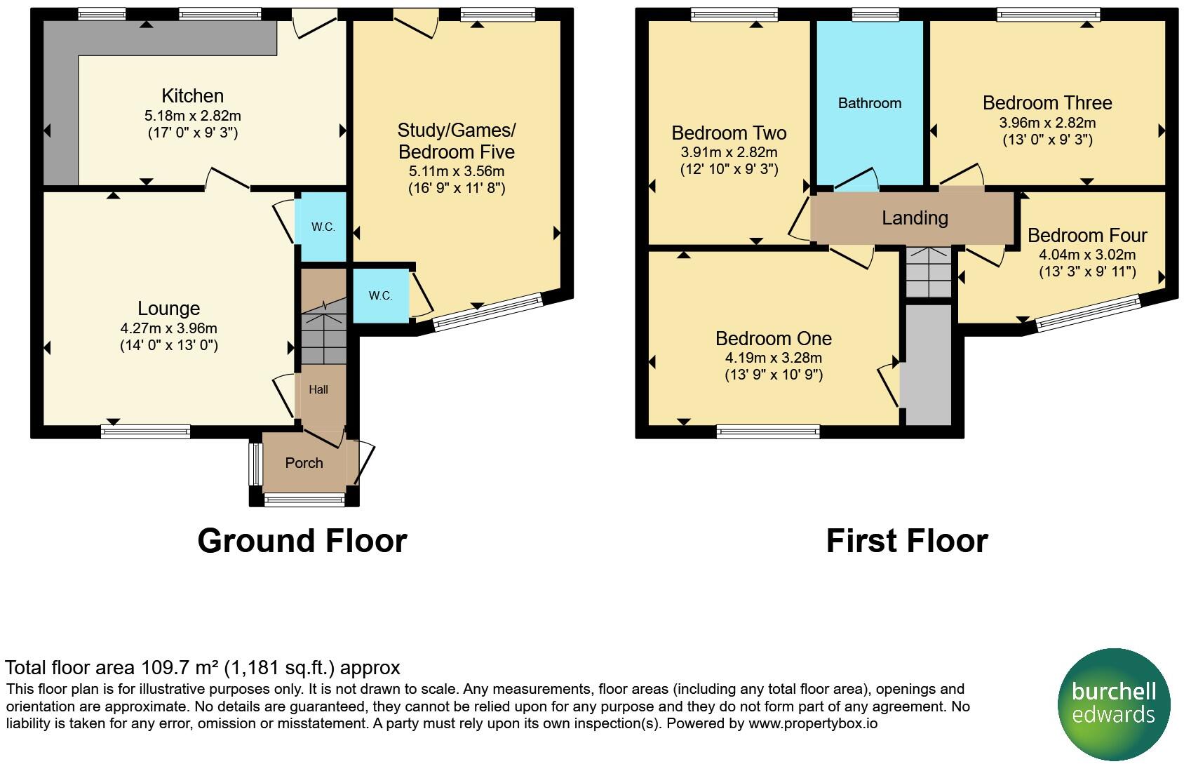 Gospel Farm Road, Birmingham floorplan