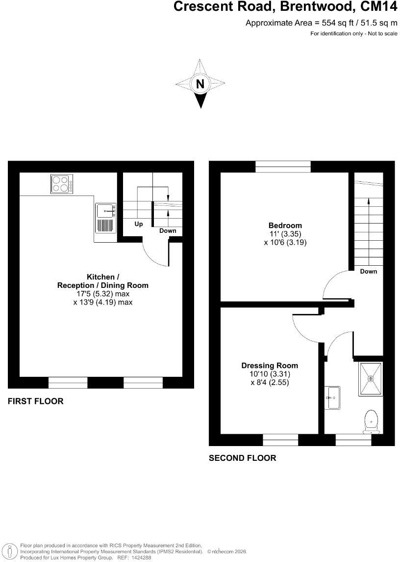 Crescent Road, Brentwood floorplan