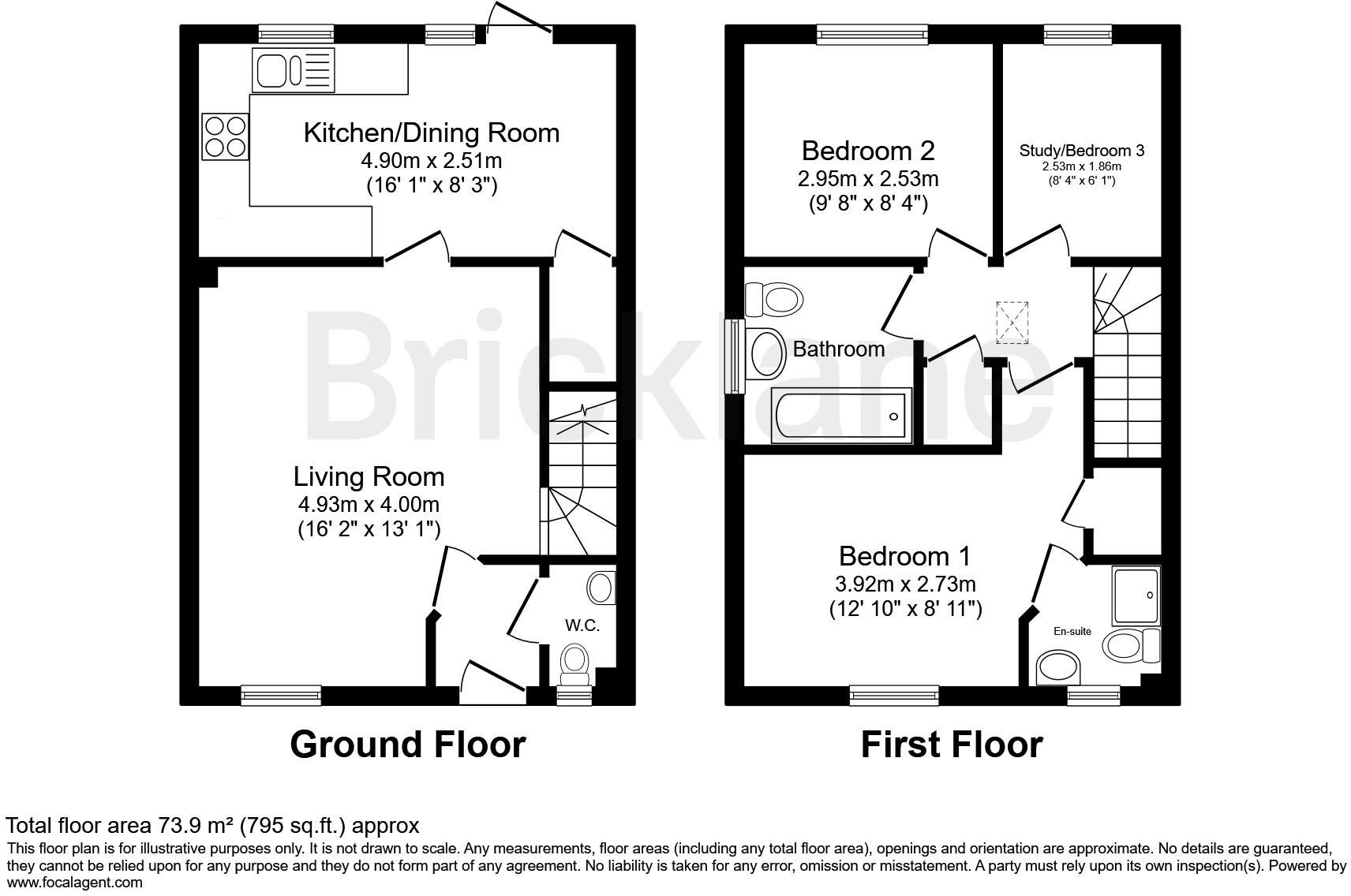 Gabriel Way, WELLINGBOROUGH floorplan