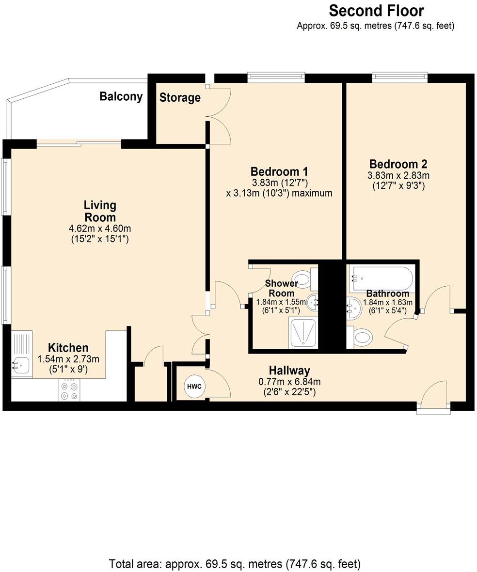 Inverness Mews, E16 floorplan