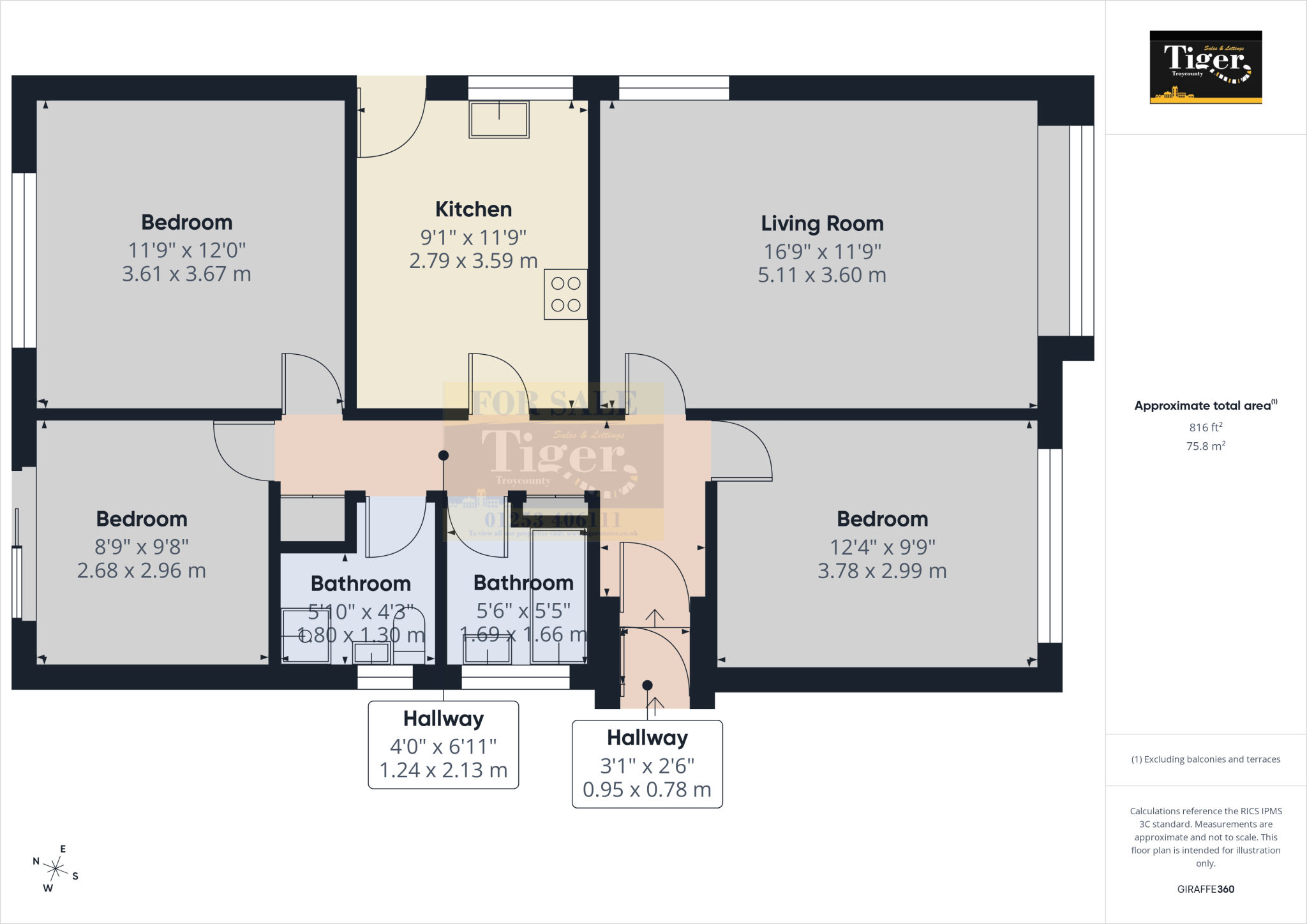 Village Way, Bispham floorplan