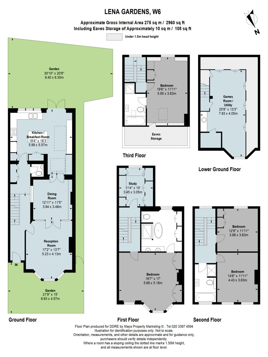 Lena Gardens, London, W6 floorplan