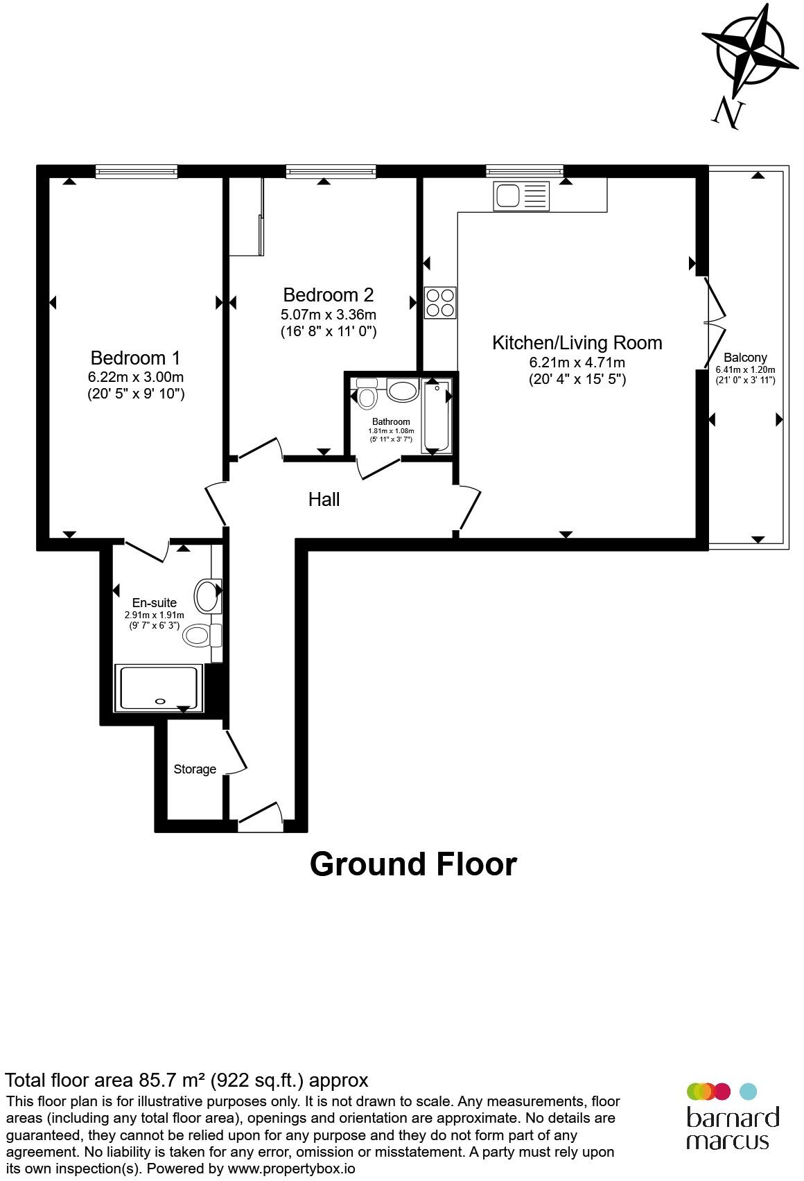 Henry Darlot Drive, London floorplan