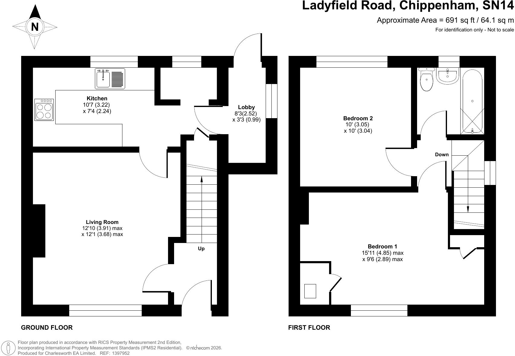Ladyfield Road, Chippenham, Wiltshire, SN14 floorplan