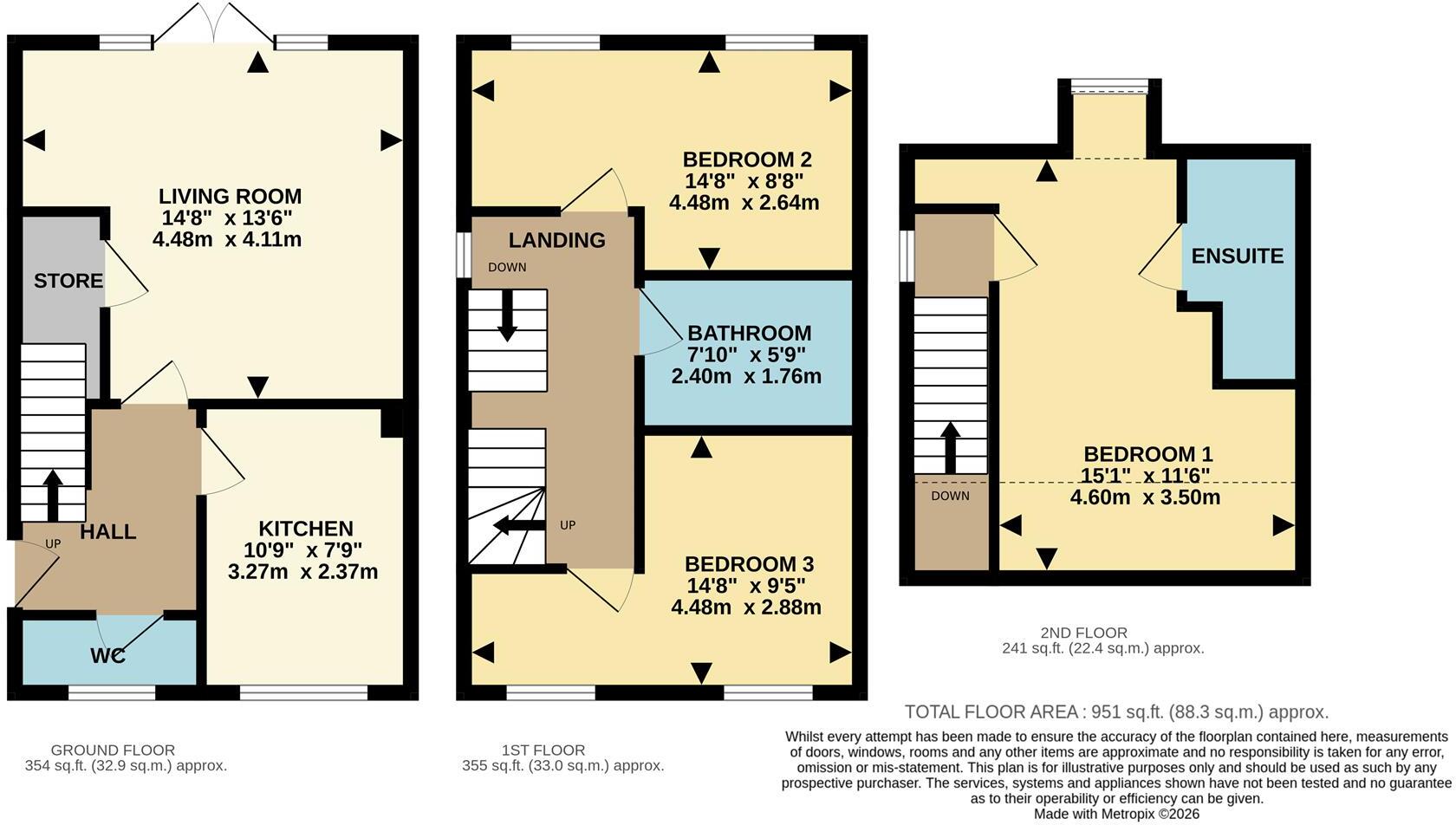 Stanton Close, Desborough, Kettering floorplan