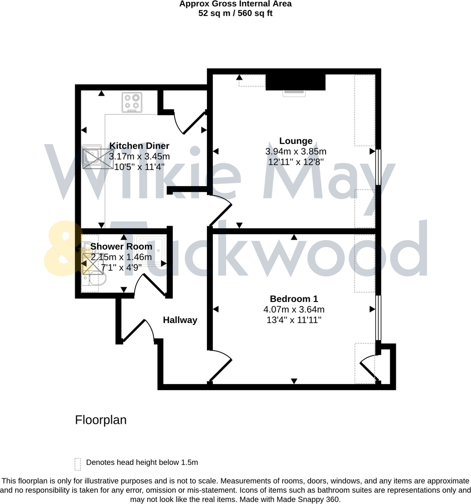 The Parks, Minehead floorplan