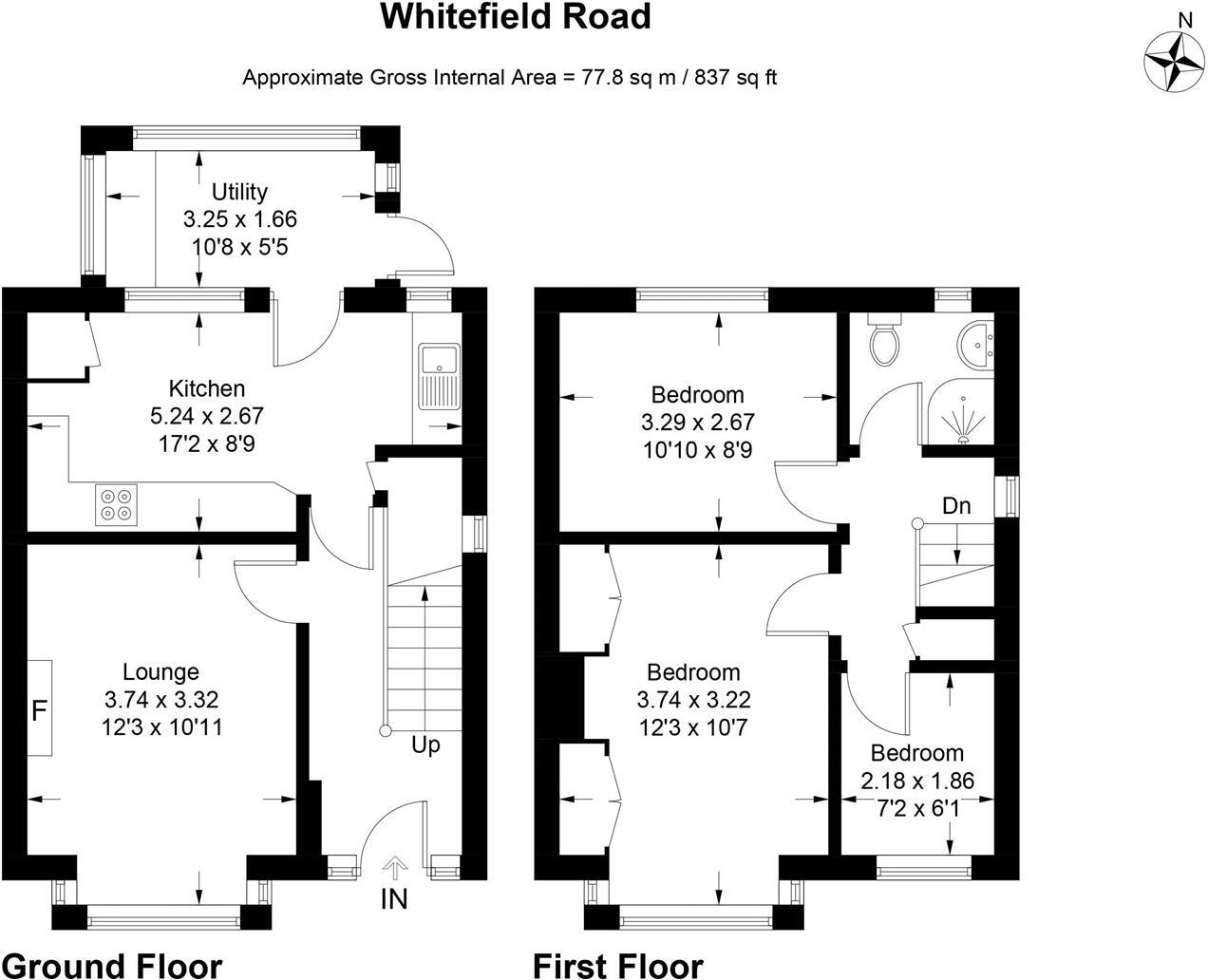 Whitefield Road, Penwortham, Preston floorplan