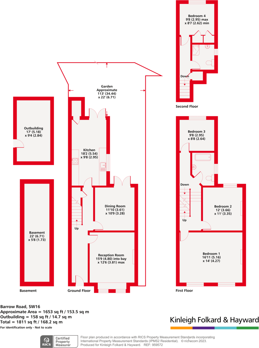 Barrow Road, Streatham Common, London, SW16 floorplan
