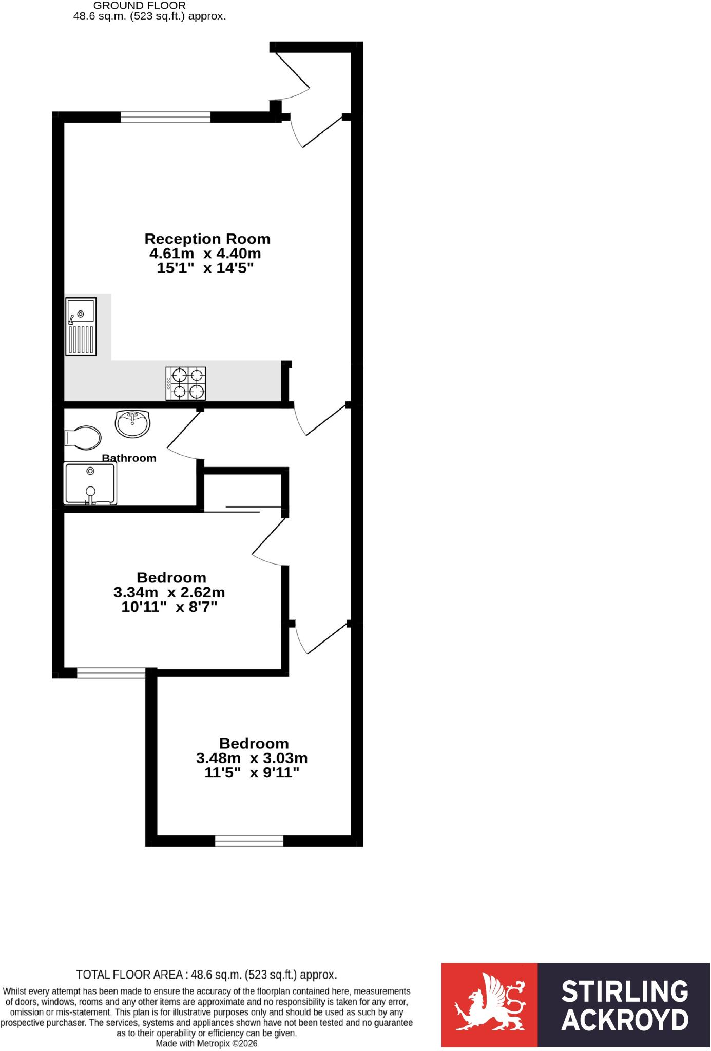 Oval Road, Croydon, CR0 floorplan