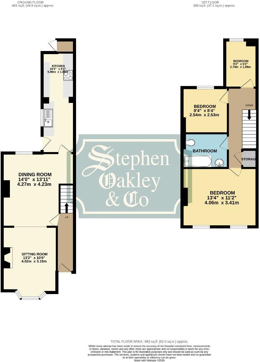Newton Street, Olney floorplan