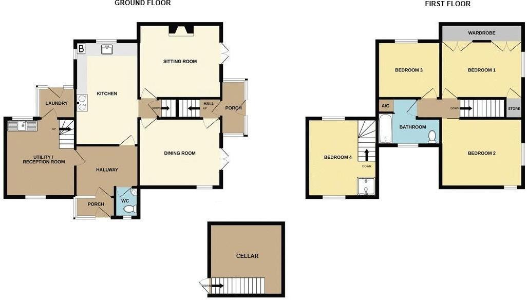 Lake Road, Rudyard floorplan