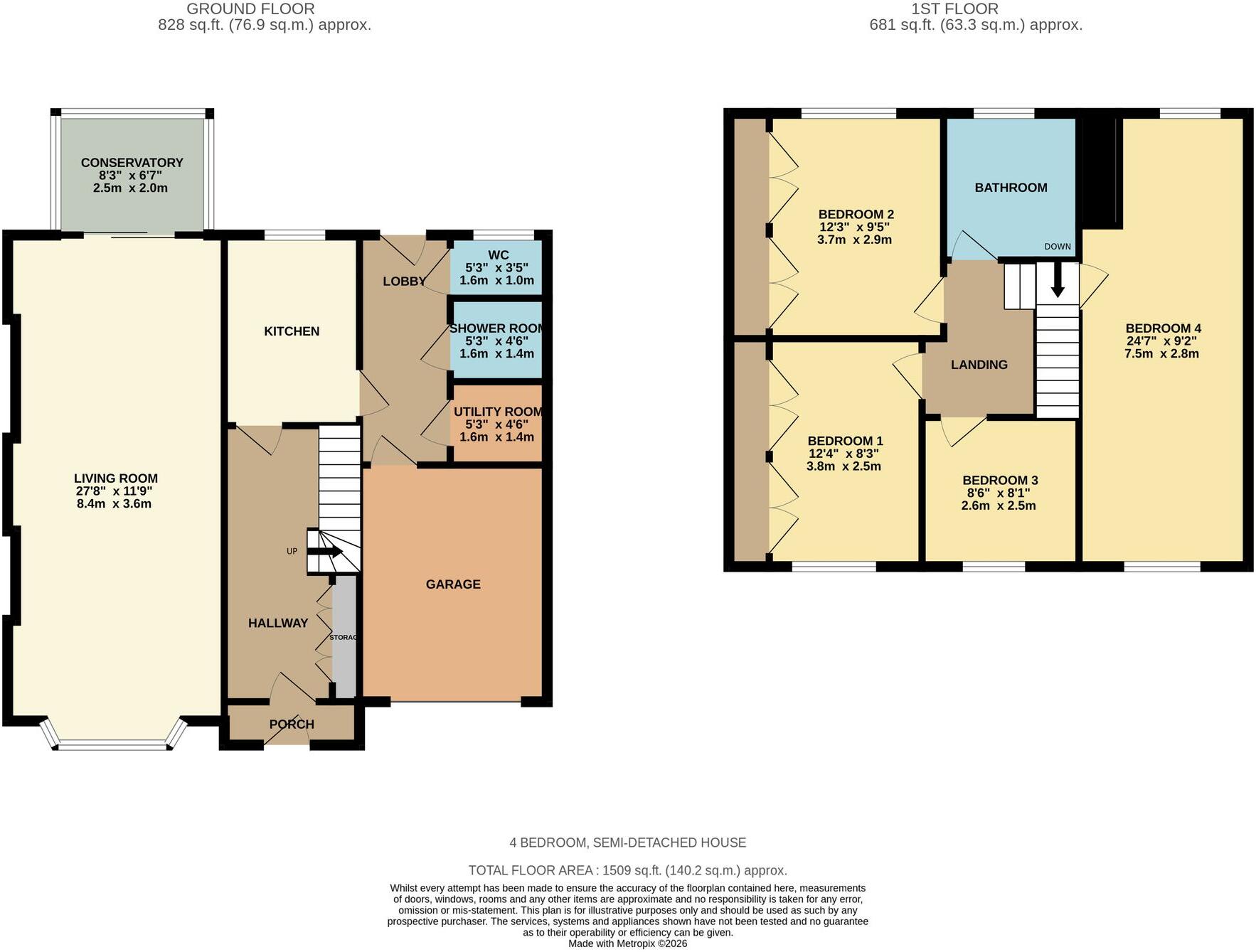 Sherwood Street, Leicester, LE5 floorplan