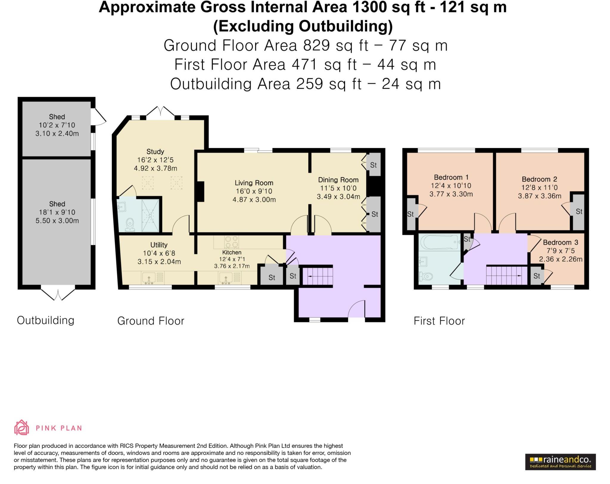 Birchwood Close, Hatfield floorplan