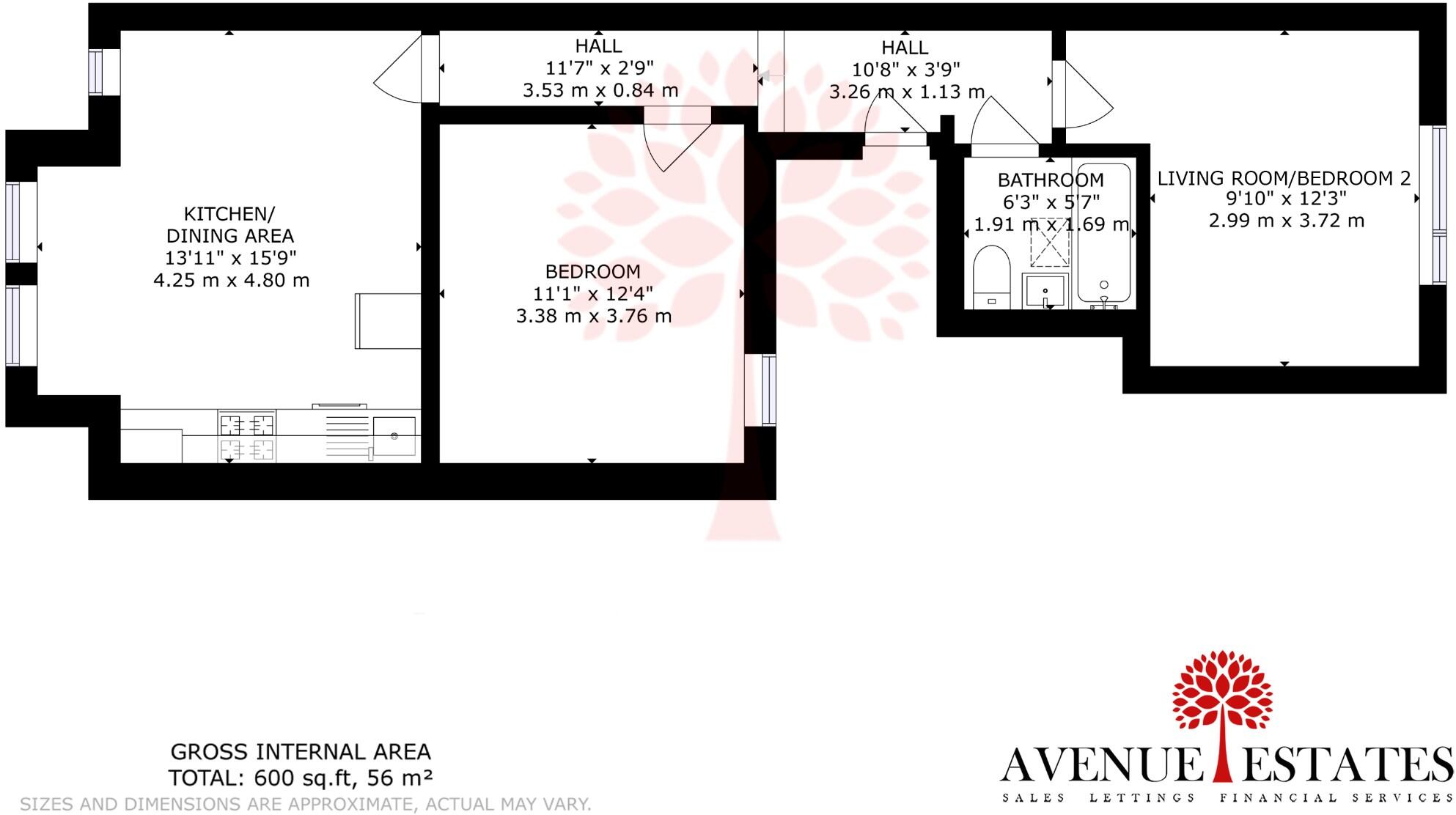 Corbin House, Palmerston Road, Bournemouth, Dorset, BH1 floorplan