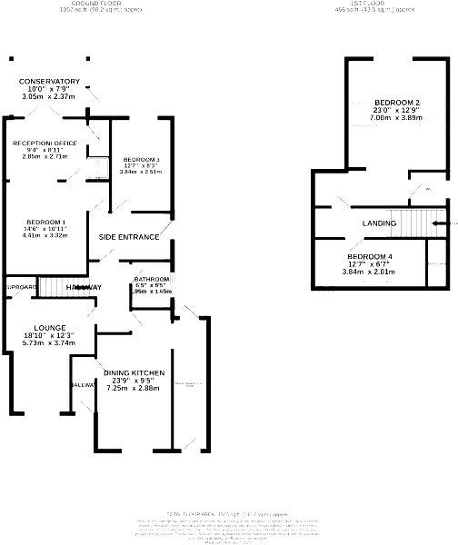 Green Drive, Thornton-Cleveleys, Lancashire, FY5 floorplan