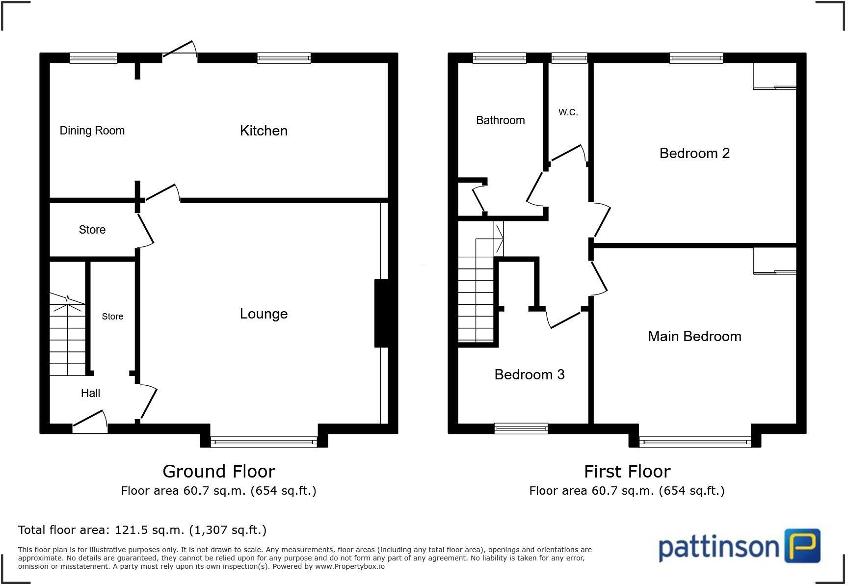 Leazes Rise, Peterlee, Durham, SR8 5RF floorplan
