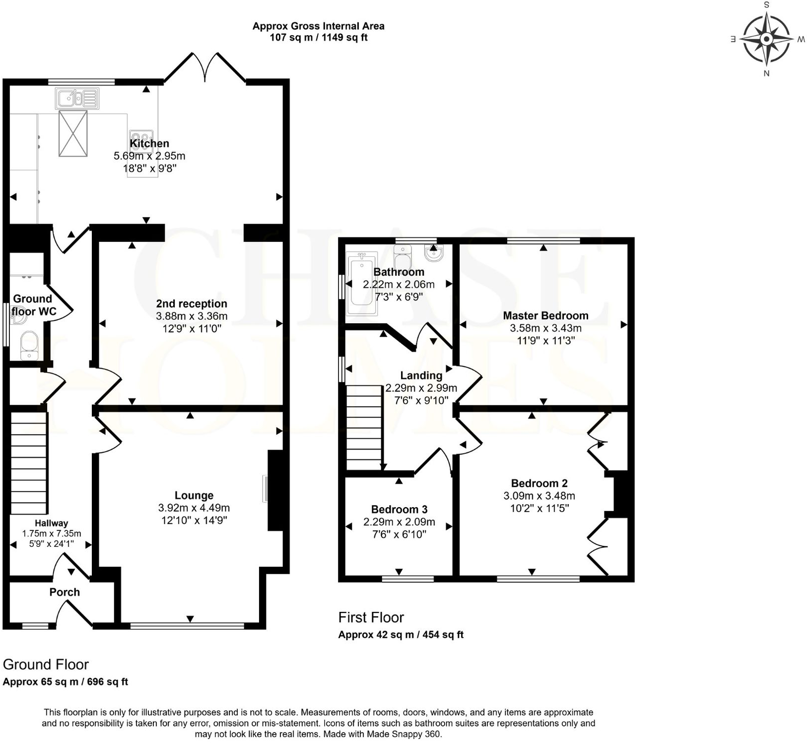 Ashley Road, South Shields, NE34 floorplan