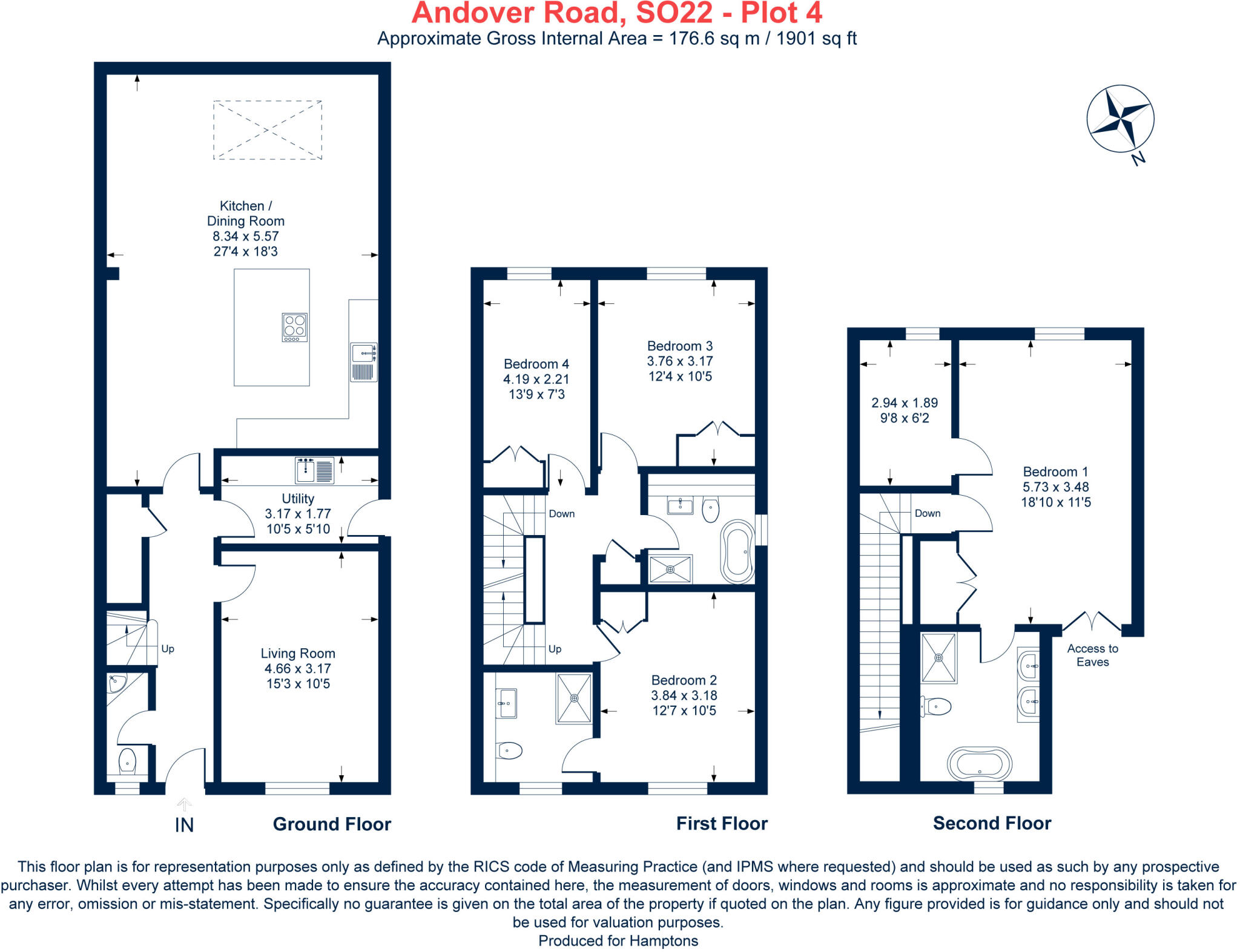 Andover Road, Winchester, SO22 floorplan