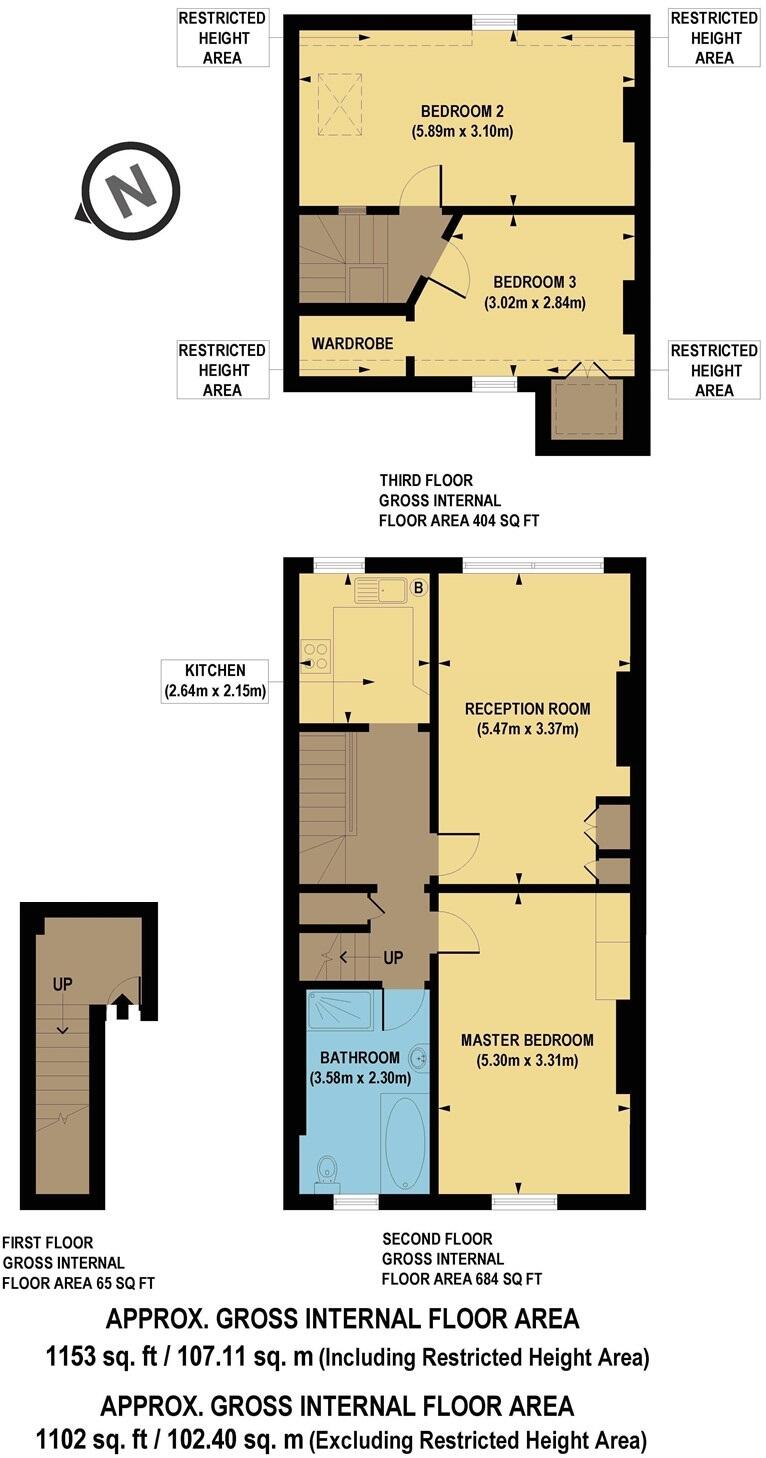 North Villas, Camden, London floorplan