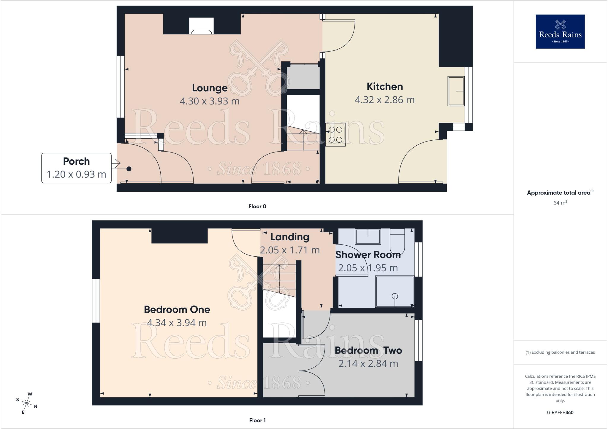 Dorset Street, Burnley, Lancashire, BB12 floorplan
