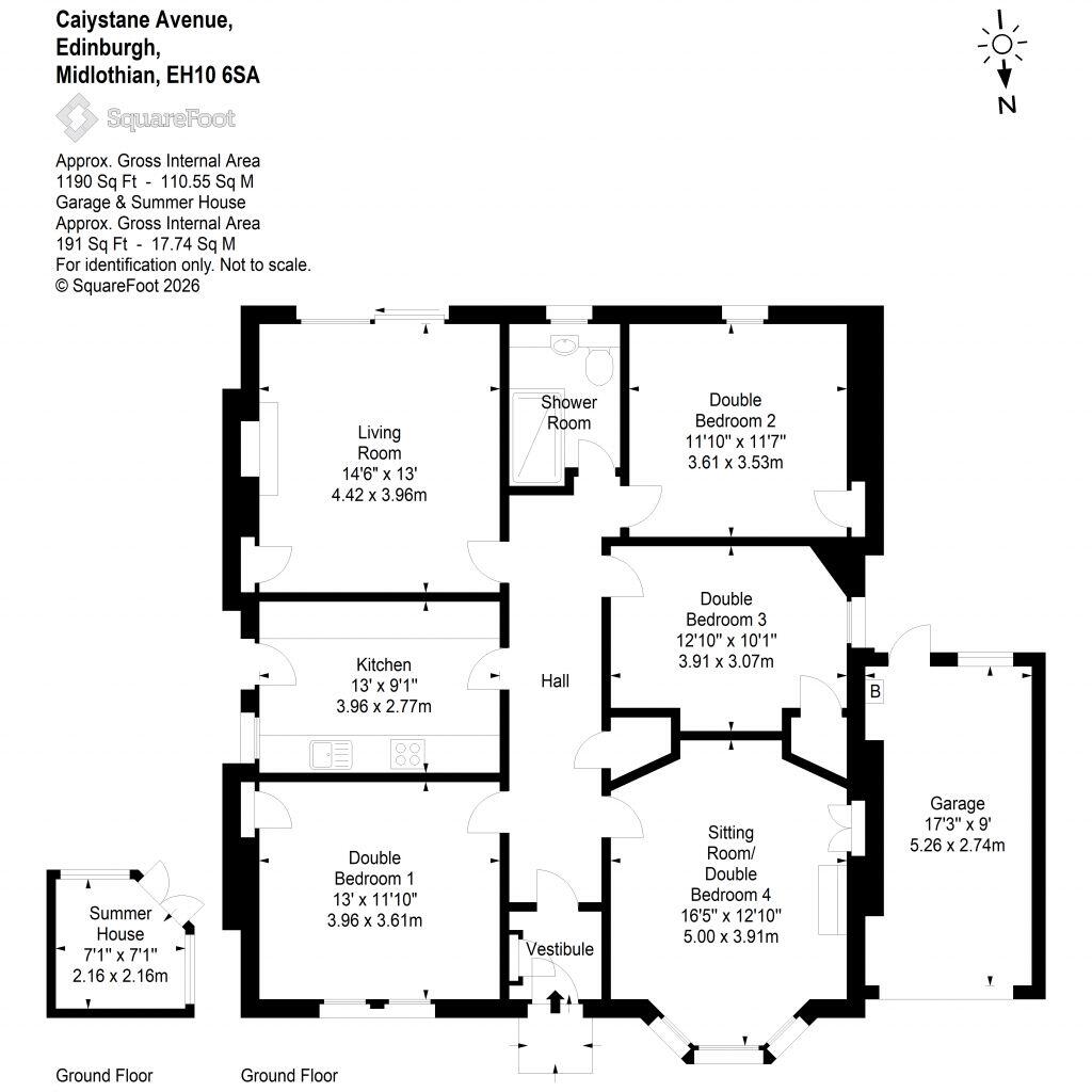 9 Caiystane Avenue EH10 6SA floorplan
