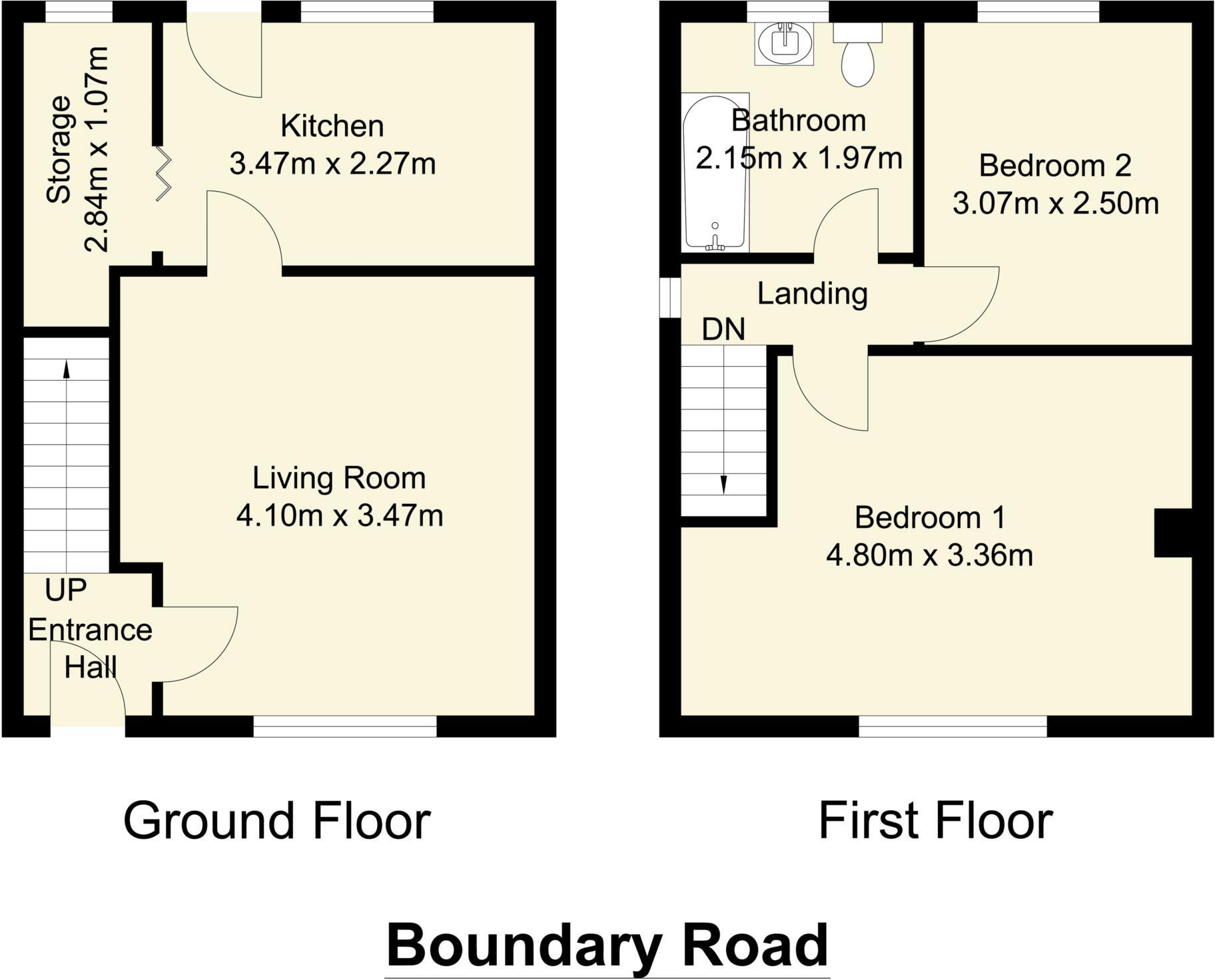 Boundary Road, Dewsbury floorplan