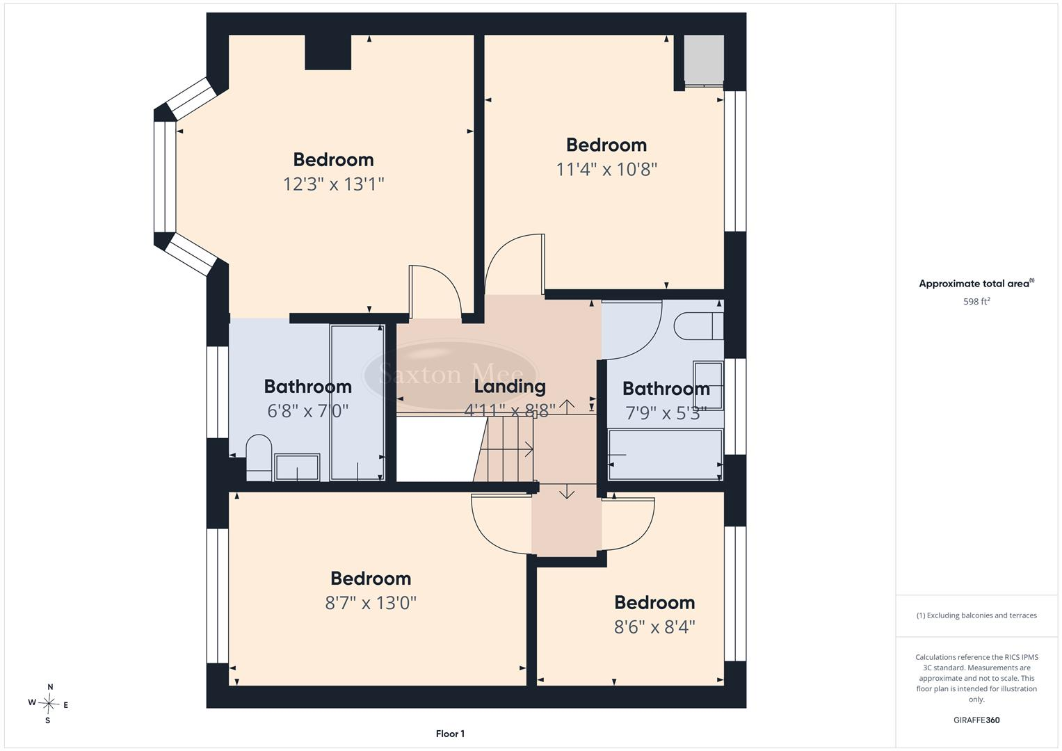 Netherfields Crescent, Dronfield floorplan