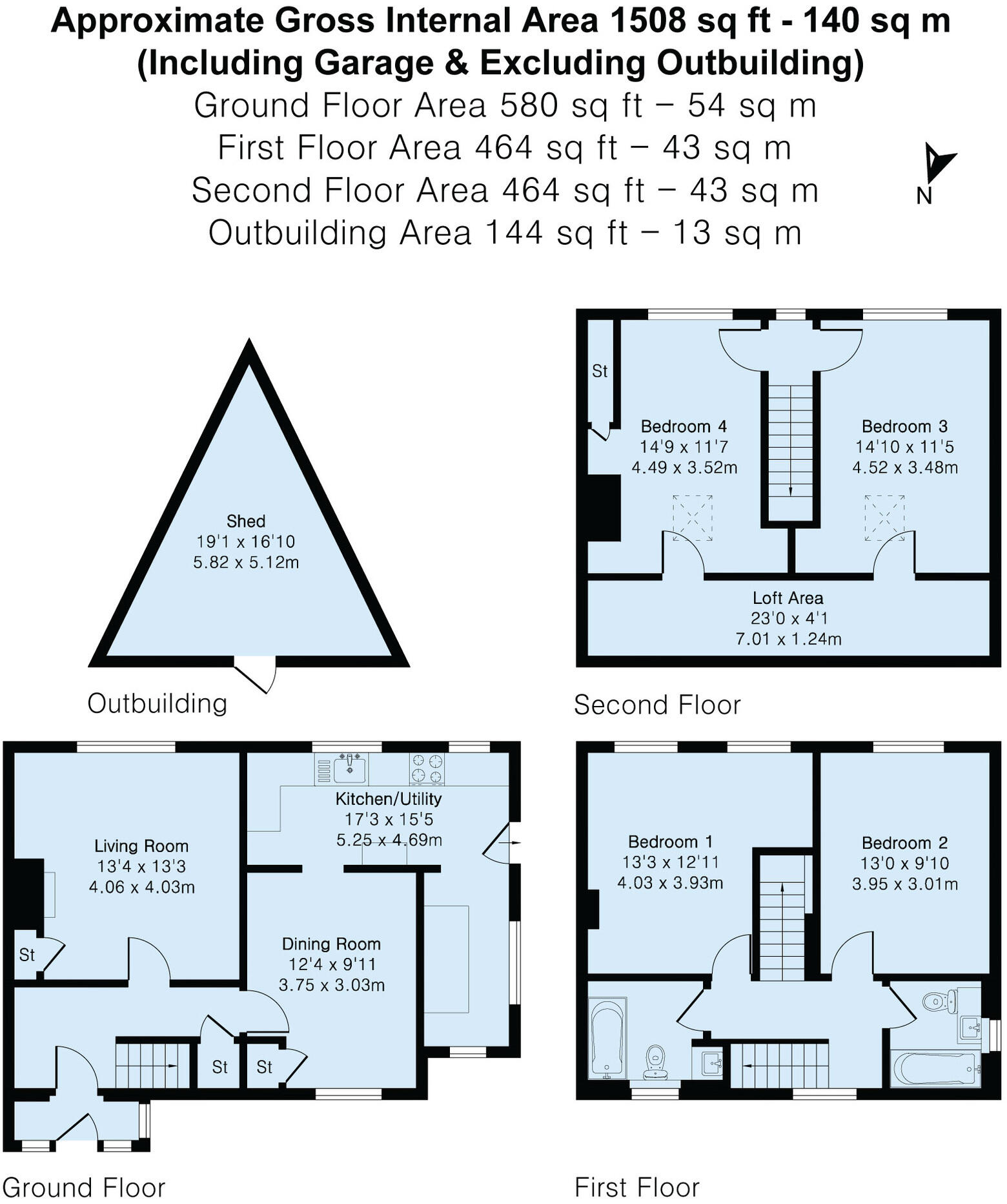 Westonfields, floorplan