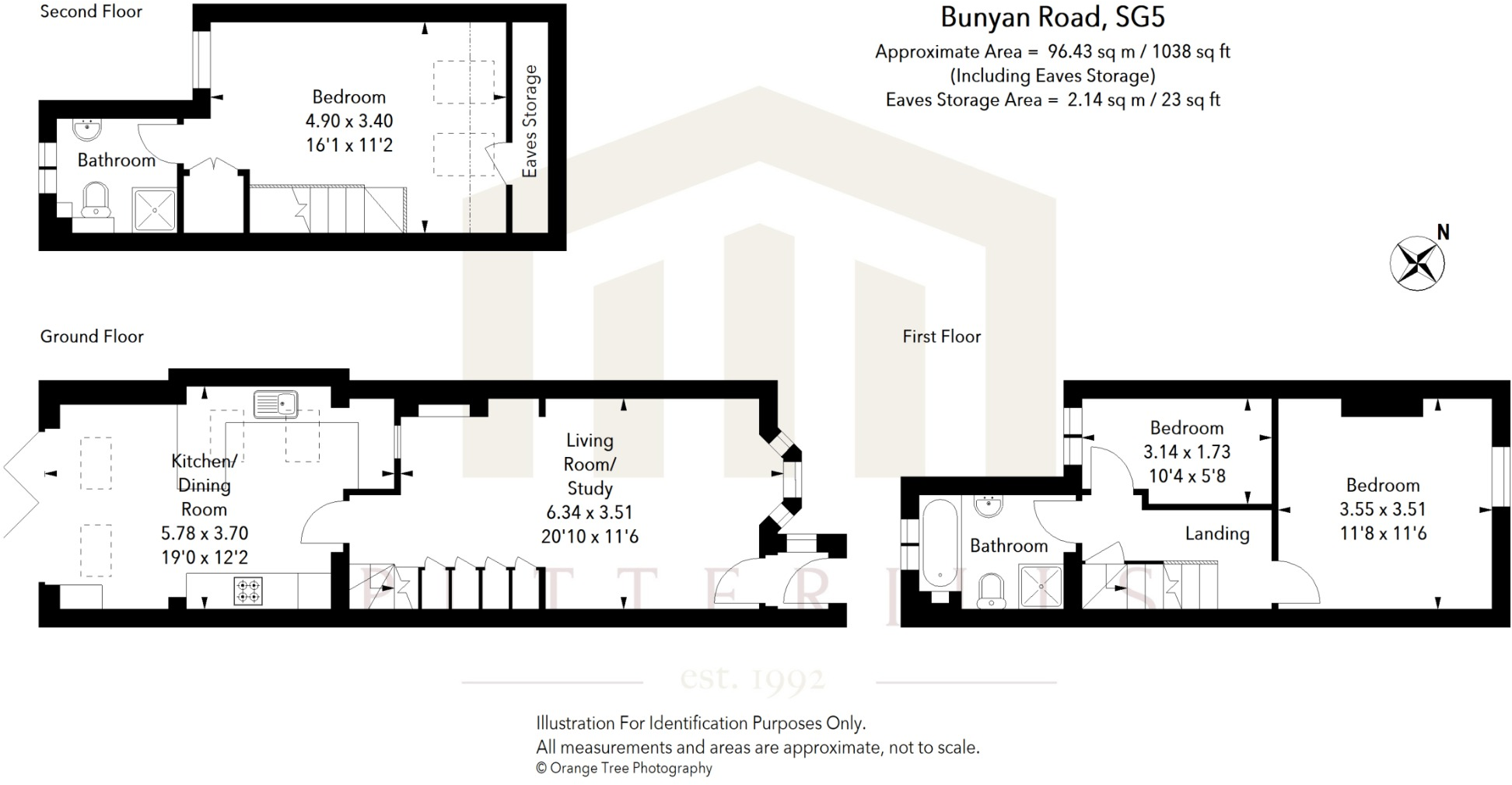 Bunyan Road, Hitchin, SG5 floorplan