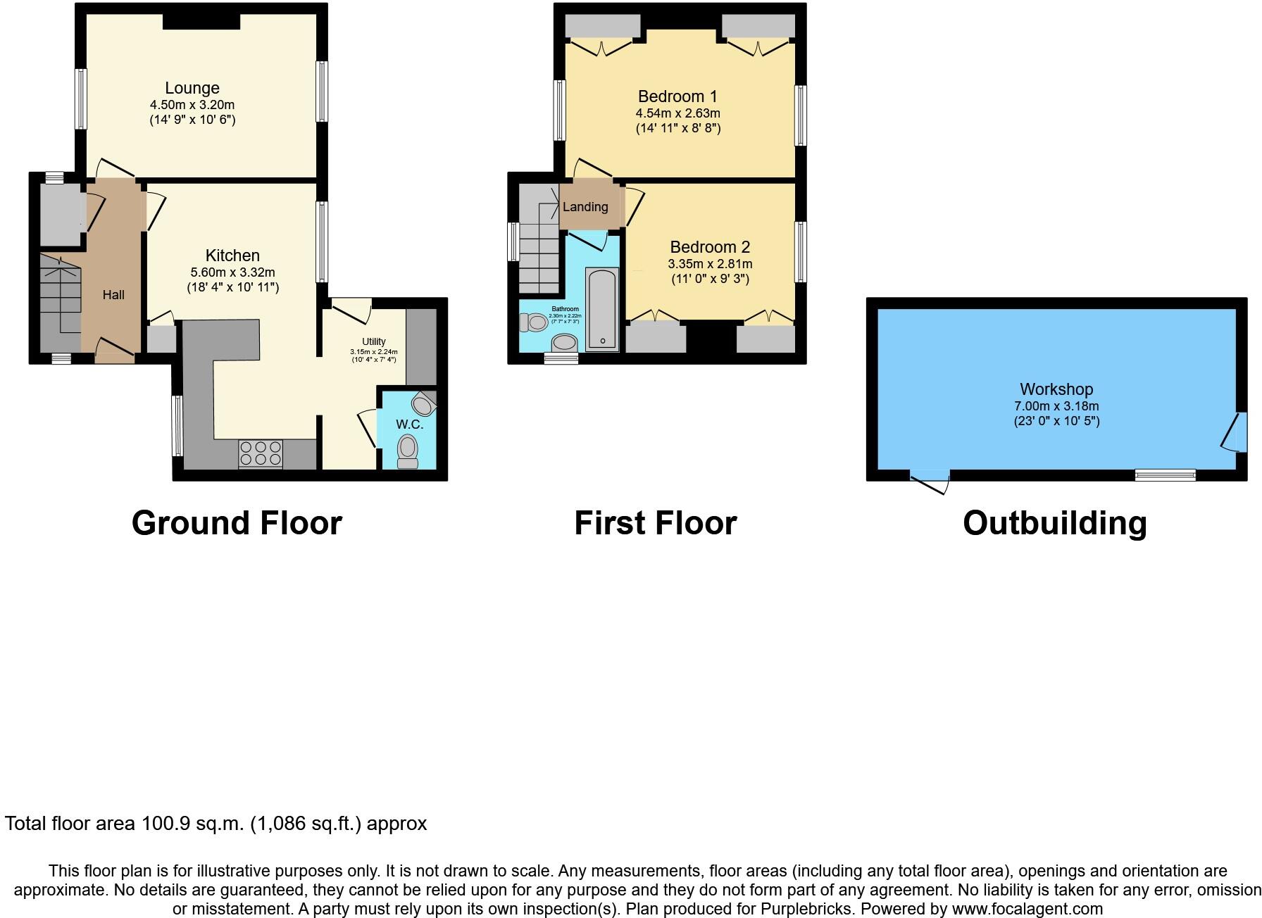 Heath Lane, Swadlincote, DE11 floorplan