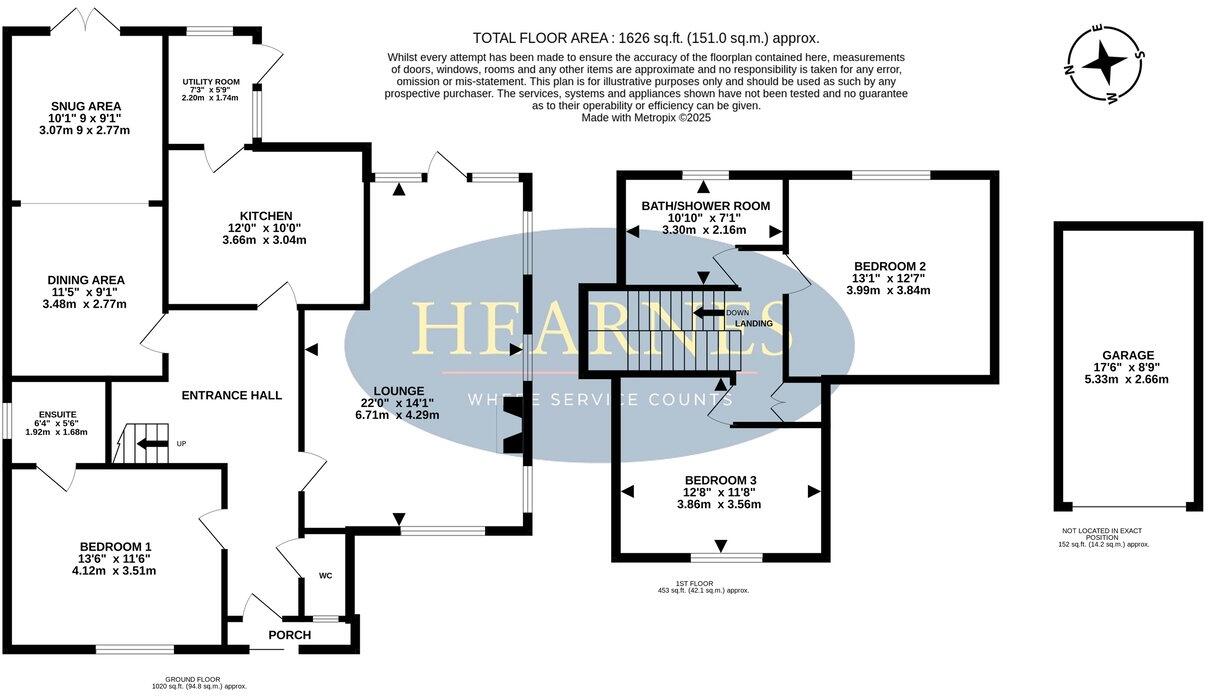Fernlea Close, Ferndown, BH22 floorplan
