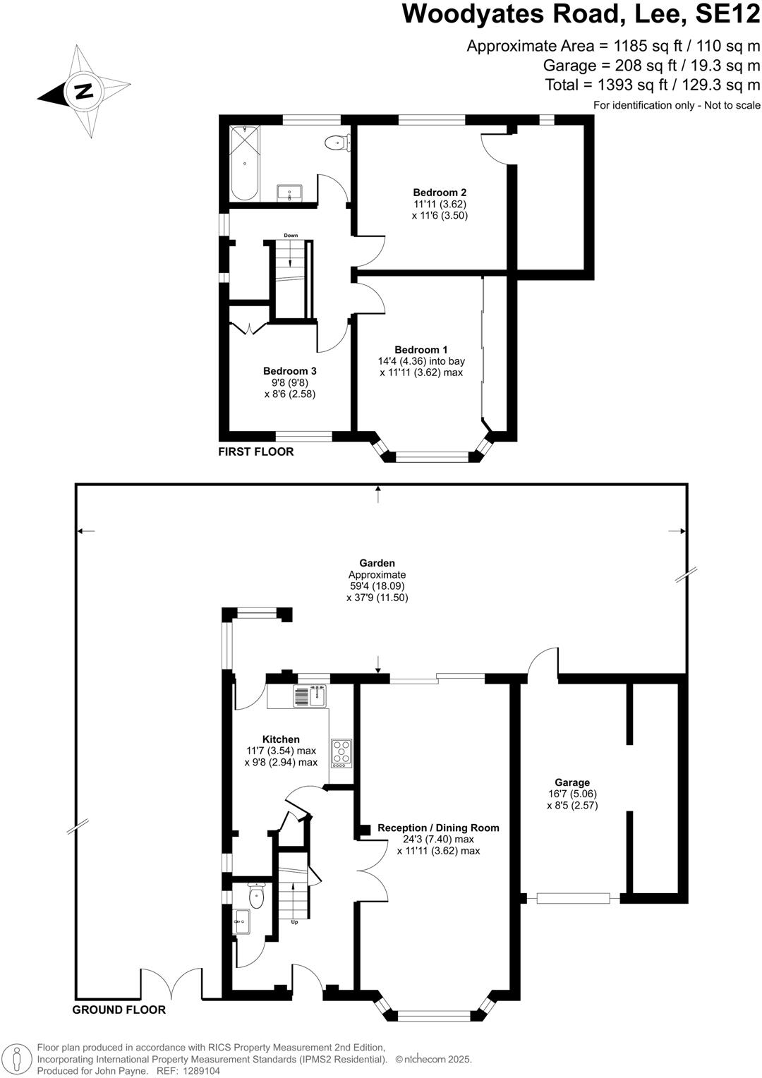 Woodyates Road, Lee floorplan