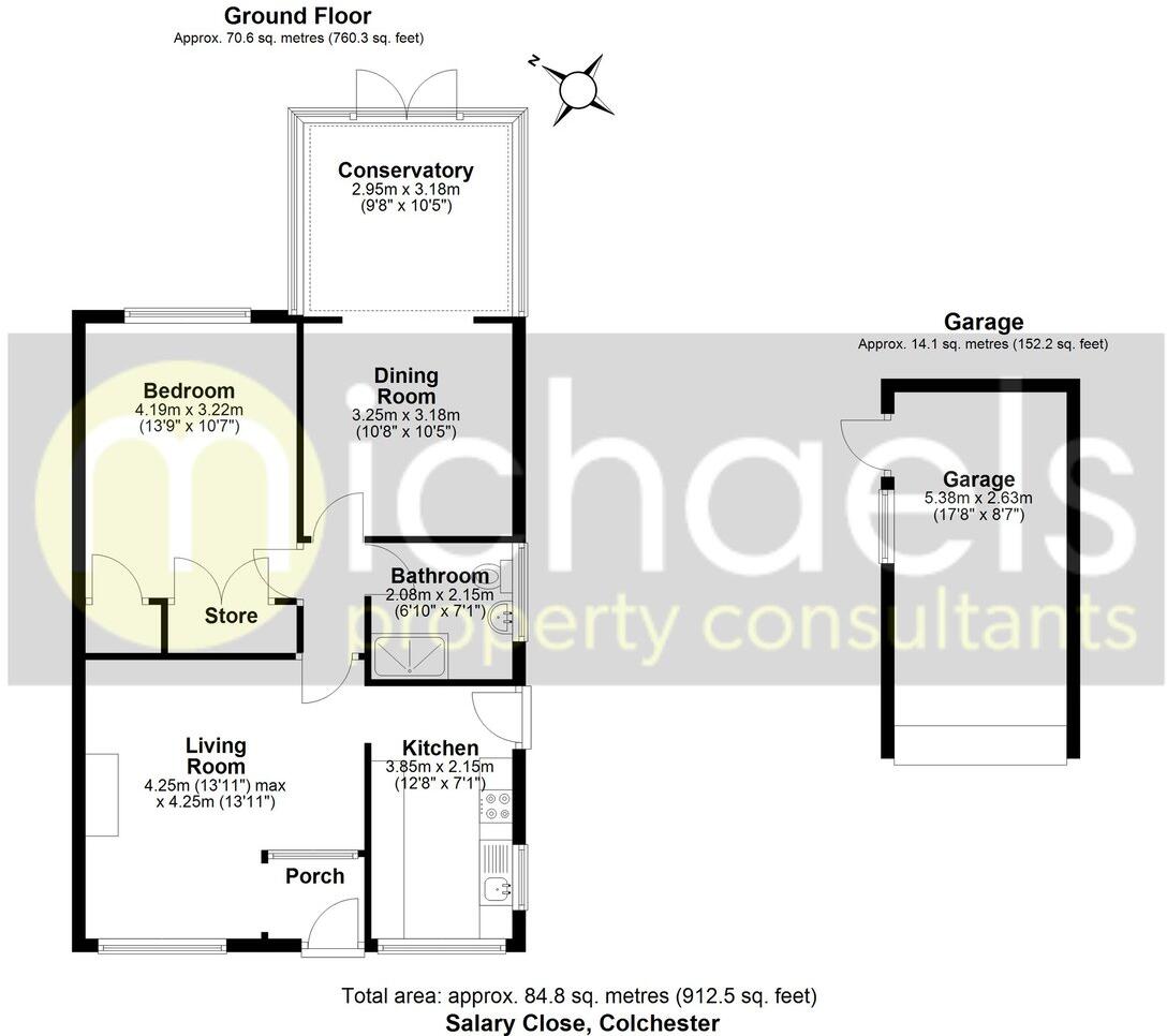 Salary Close, Colchester, CO4 floorplan