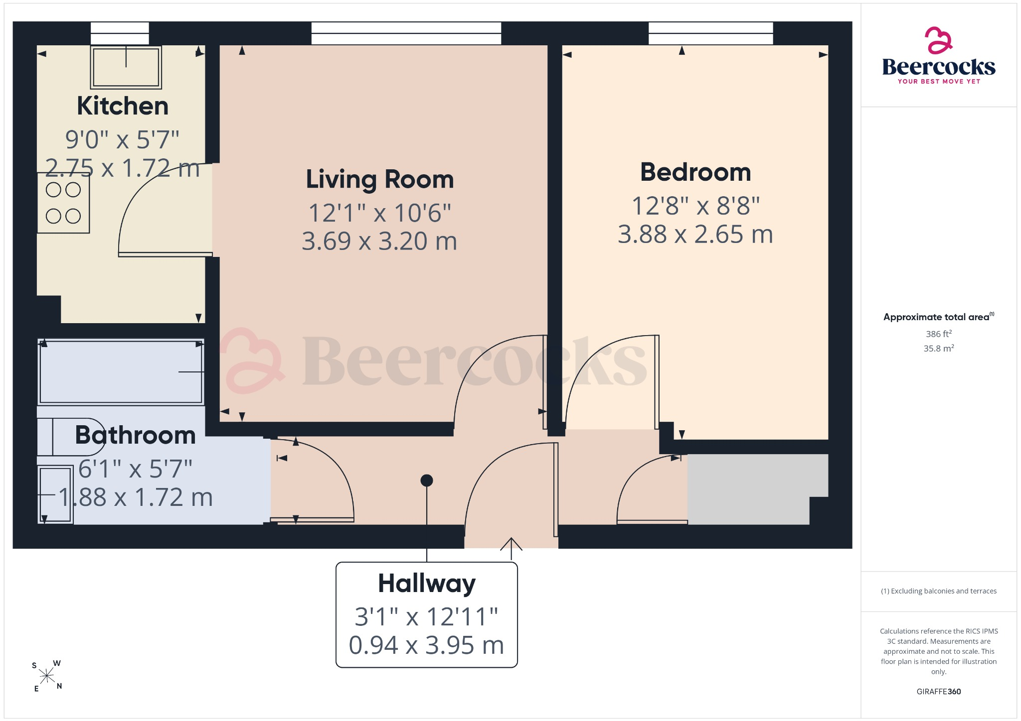 Fawcett Gardens, Driffield, YO25 5NR floorplan