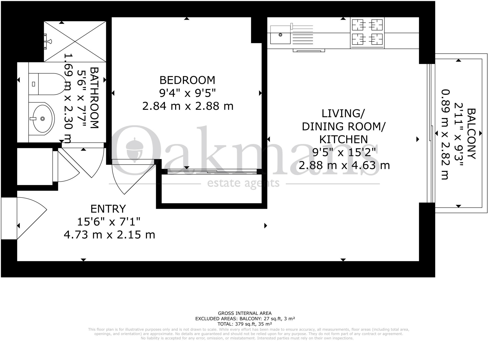 Churchgate Plaza, Birmingham, B1 floorplan