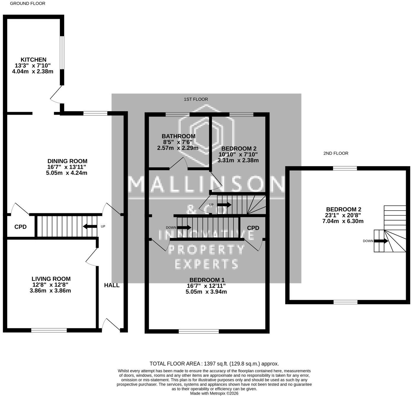 Sheffield Road, Penistone, Sheffield, S36 6HE floorplan