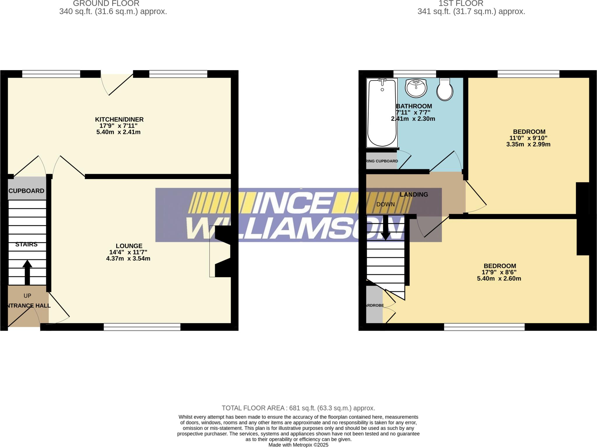 Lancaster Street, Coppull, Chorley floorplan