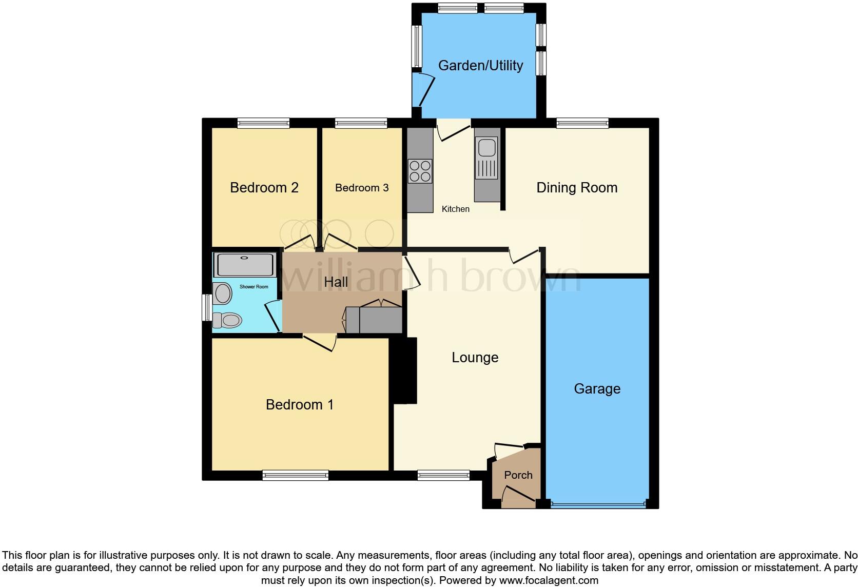 South Moor Drive, Heacham, King's Lynn floorplan