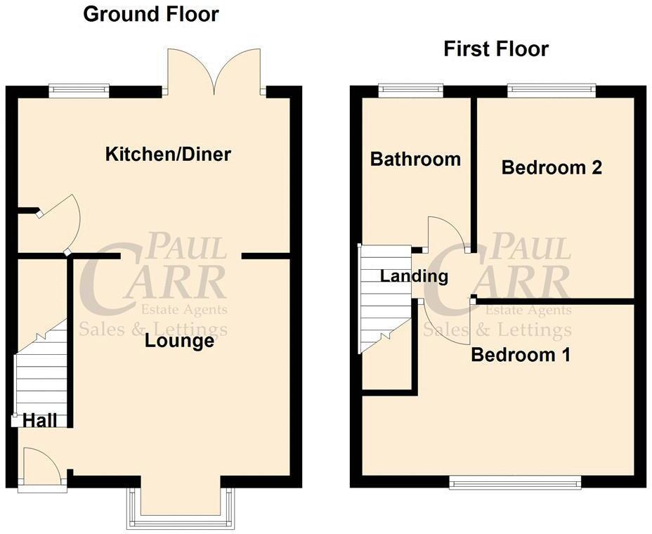 Leacroft Lane, Cannock floorplan