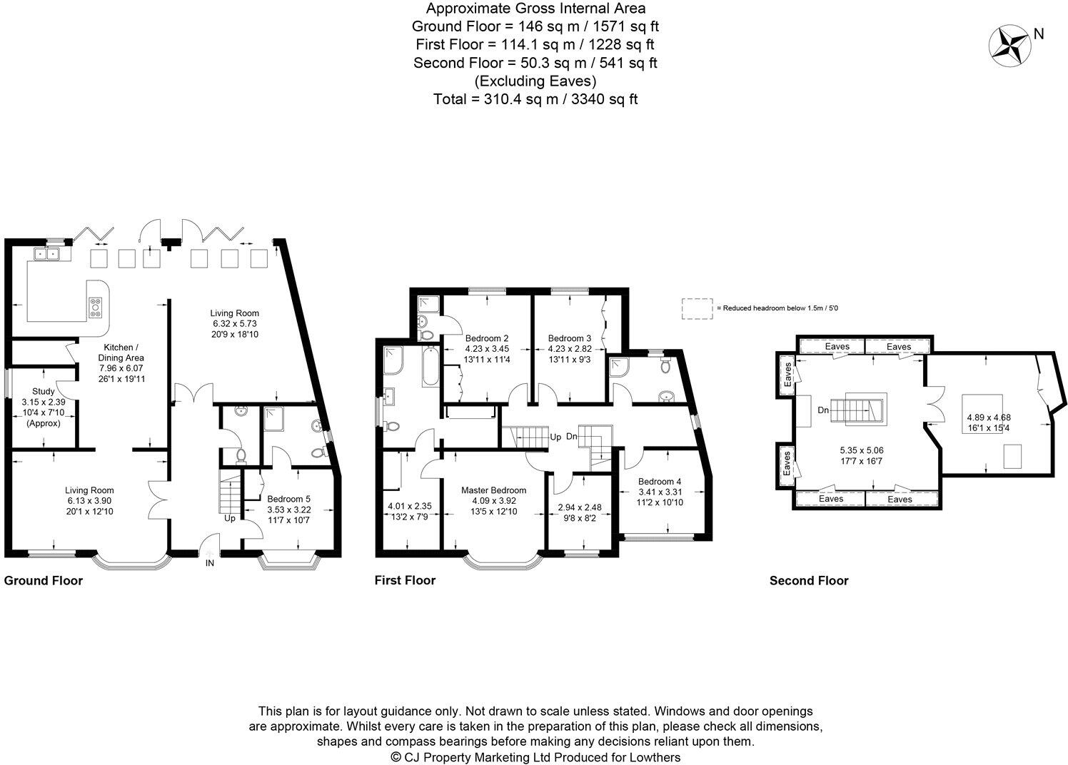 Michleham Down, Woodside Park, N12 floorplan
