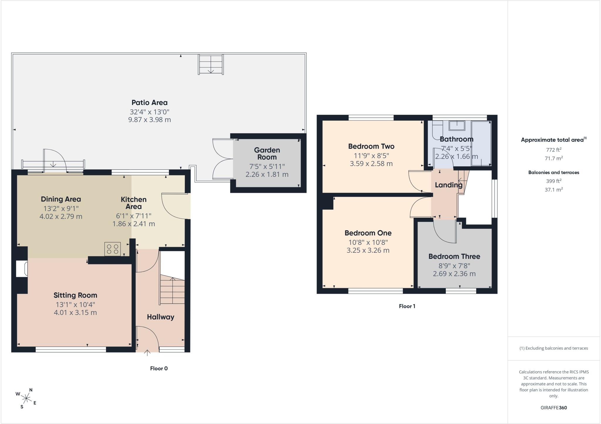 Gregorys Tyning, Paulton, Bristol, Somerset, BS39 floorplan